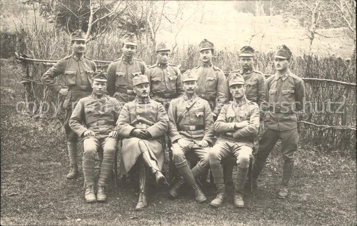 Militaria Frankreich WK 1 Gruppenfoto