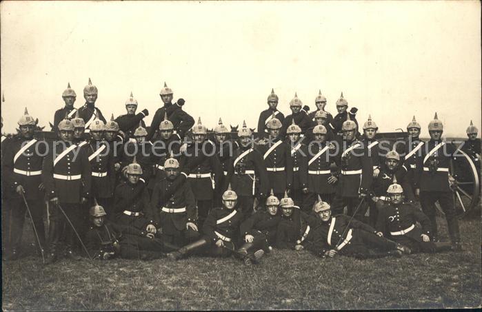 Regiment FAR 012 Feldartillerie WK1 Gruppenfoto