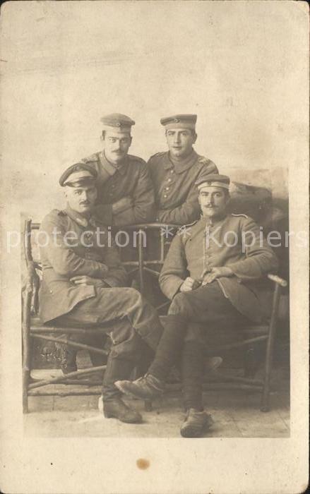 Militaria WK1 Gruppenfoto