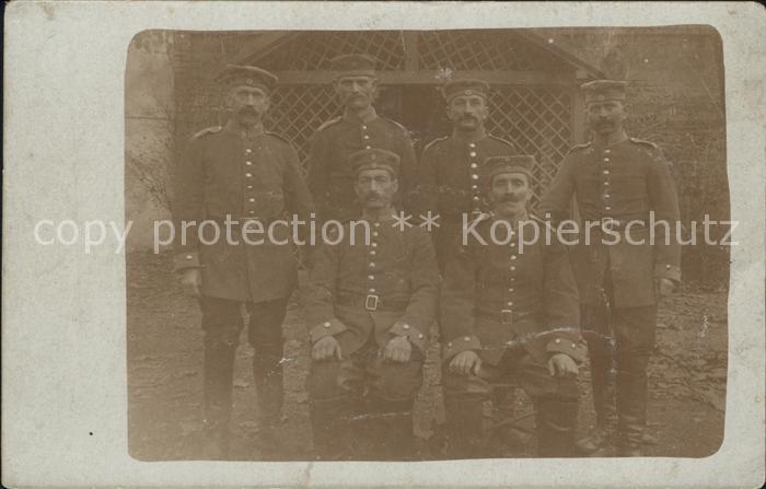 Militaria WK1 Gruppenfoto