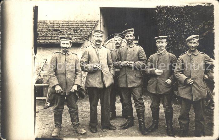 Militaria WK1 Gruppenfoto