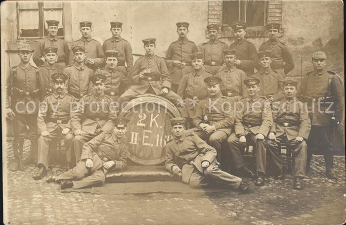 Militaria WK1 gruppenfoto 2 korps.