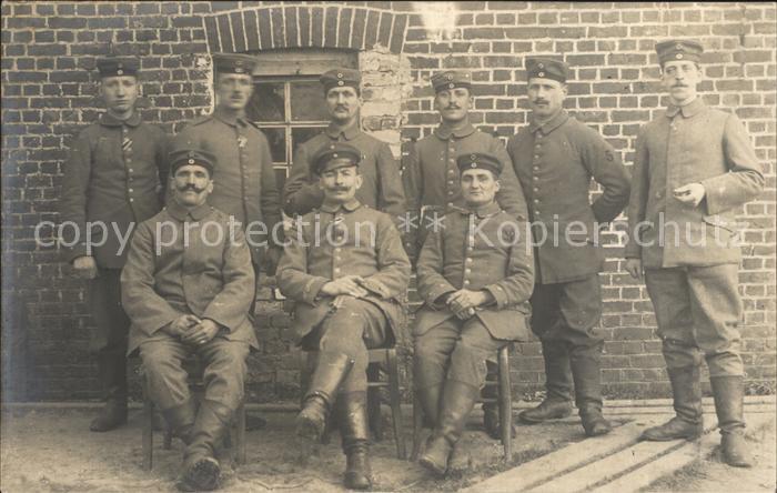 Militaria WK1 gruppenfoto