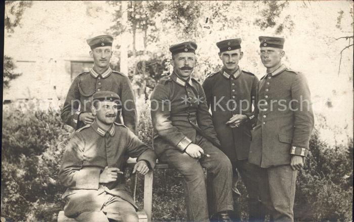 Militaria WK1 Gruppenfoto