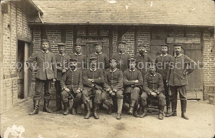 Militaria WK1 Gruppenfoto