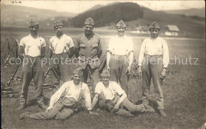 Militaria WK1 Gruppenfoto