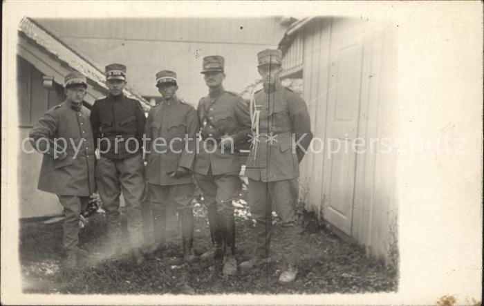 Militaria WK1  Gruppenfoto