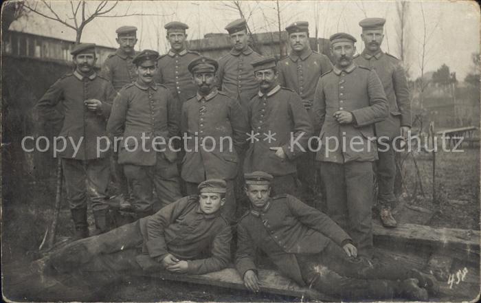 Militaria WK1 Gruppenfoto