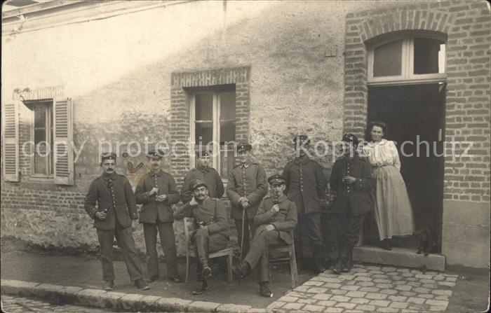 Militaria WK1 Gruppenfoto