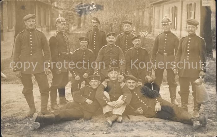 Militaria WK1 Gruppenfoto