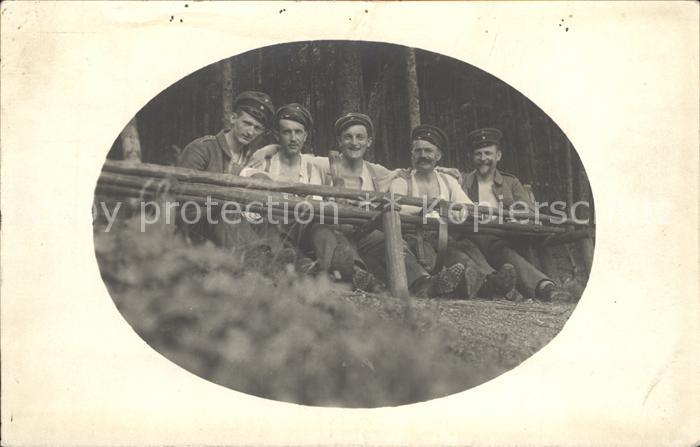 Militaria WK1 Gruppenfoto