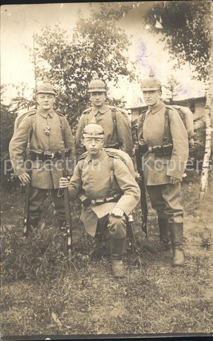 Militaria WK1 Gruppenfoto