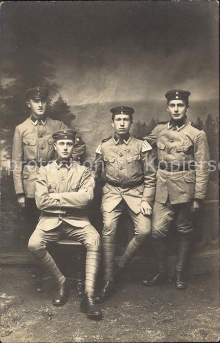 Militaria WK1 Gruppenfoto