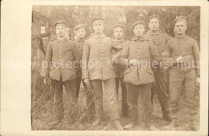 Militaria WK1 Gruppenfoto