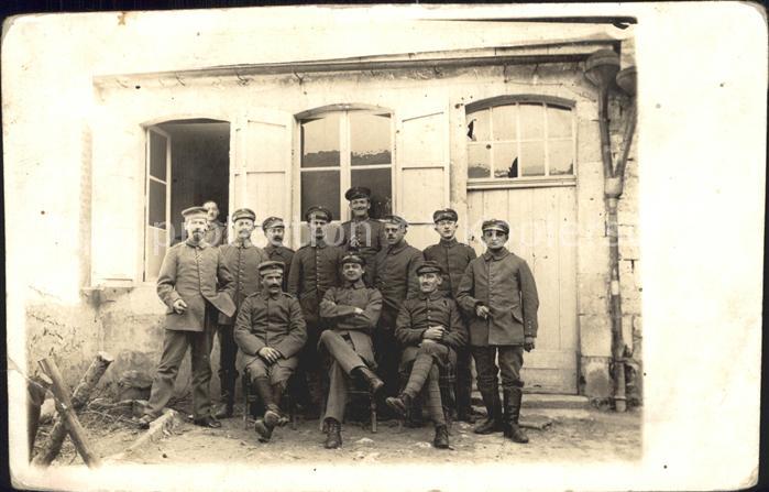 Militaria WK1 Gruppenfoto