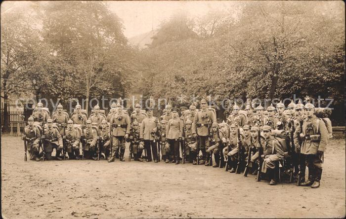 Militaria WK1 Gruppenfoto