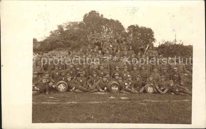 Militaria WK1 Gruppenfoto