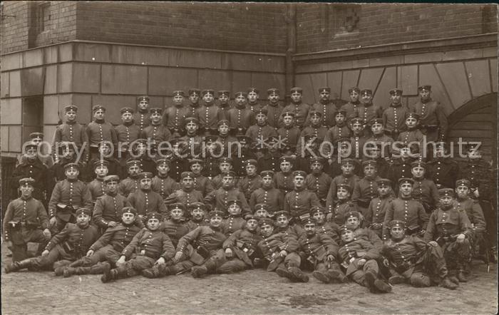 Militaria WK1 Gruppenfoto