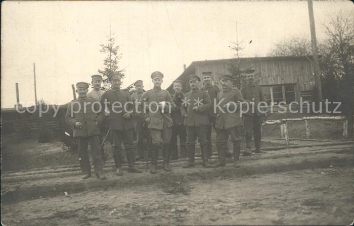 Militaria WK1 Gruppenfoto