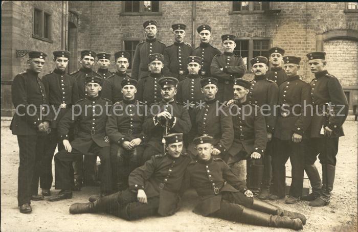 Militaria WK1 Gruppenfoto