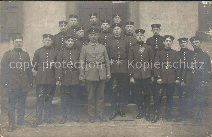 Militaria WK1 Gruppenfoto