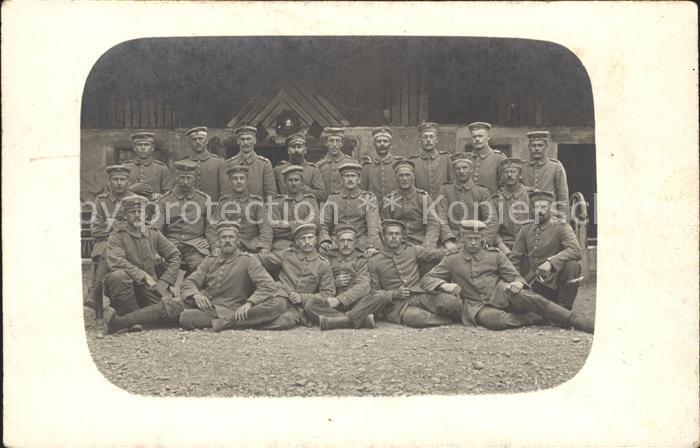 Militaria WK1 Gruppenfoto