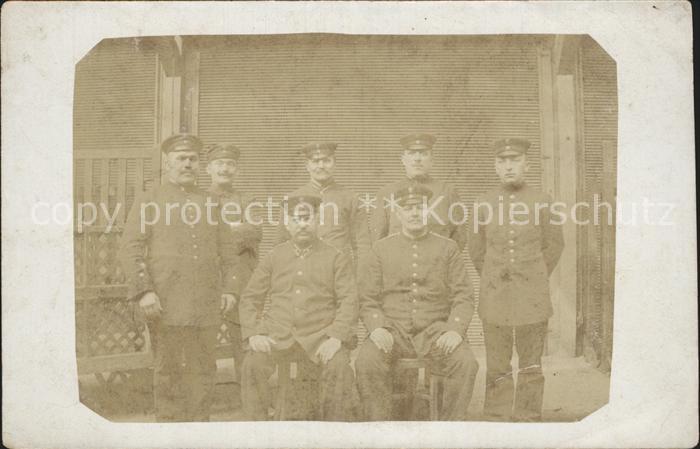 Militaria WK1 Gruppenfoto