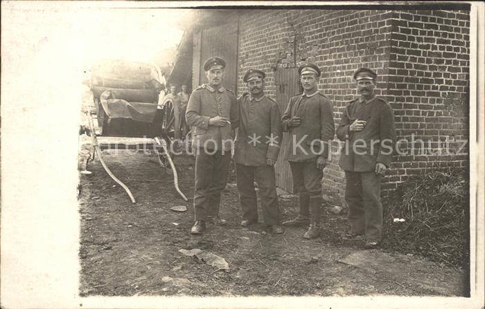 Militaria WK1 Gruppenfoto