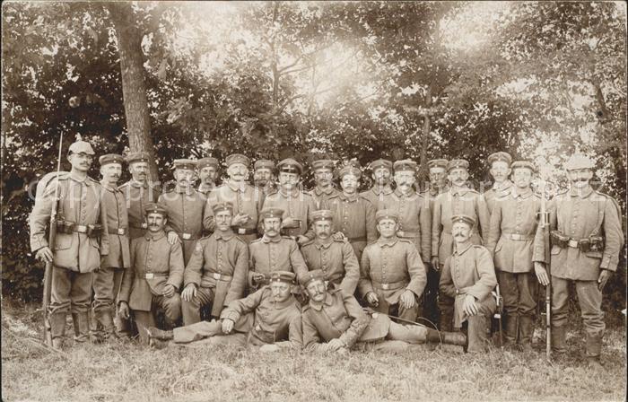 Militaria WK1 Gruppenfoto