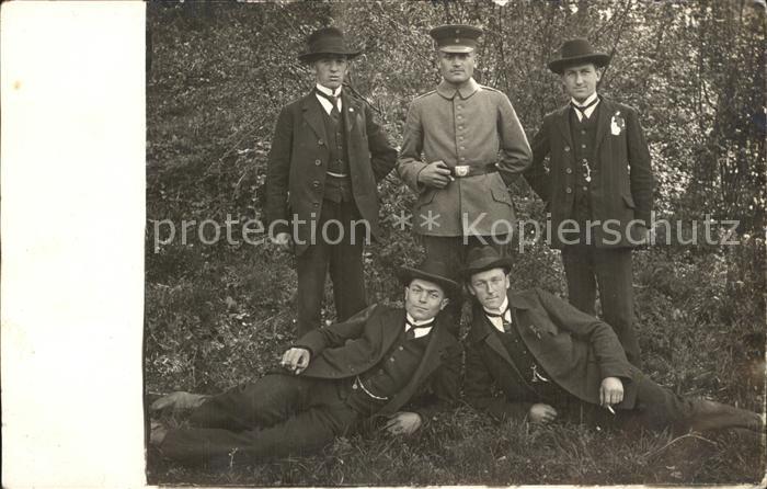 Militaria WK1 Gruppenfoto