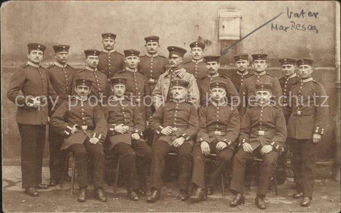 Militaria WK1 Gruppenfoto