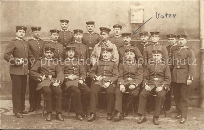 Militaria WK1 Gruppenfoto