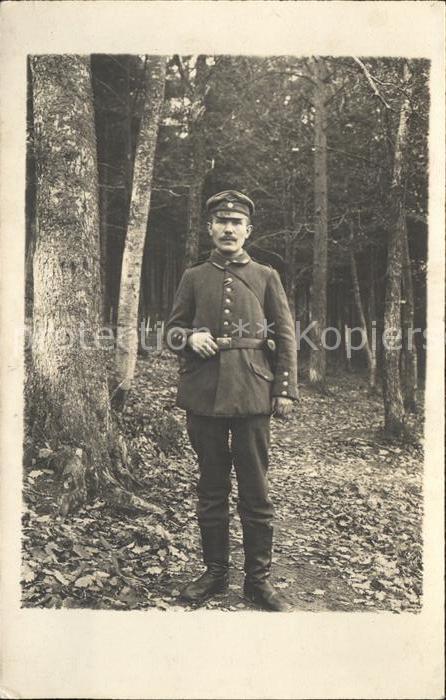 Militaria WK1 Portrait