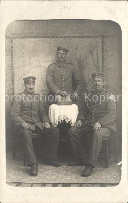 Militaria WK1 Gruppenfoto