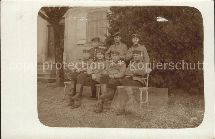 Militaria WK1 Gruppenfoto