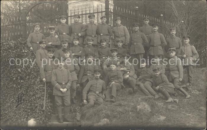 Militaria WK1 Gruppenfoto