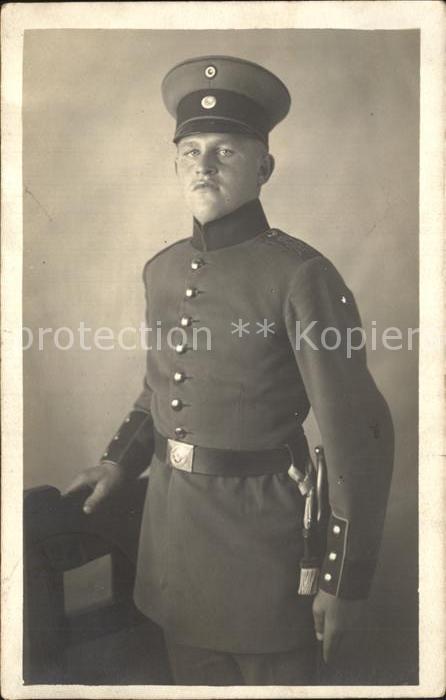 Wallerfing Portrait Joseph Romner Militaria WK1