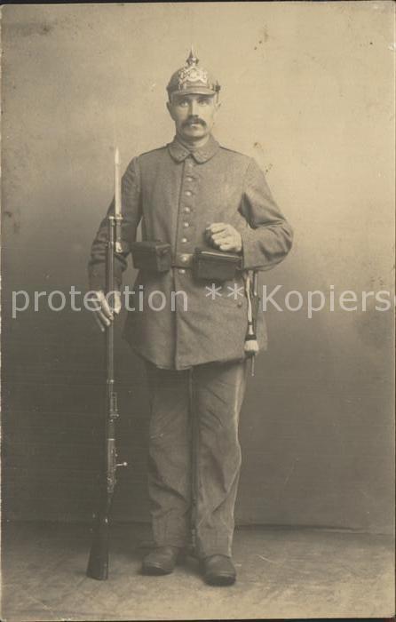 Regiment Bayern KBLaR 018 Landwehr soldat Pickelhaube