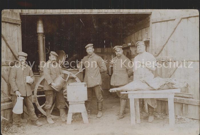 Militaria Feldkueche Field Kitchen Cuisne Mobile Cucina da Campo WK1