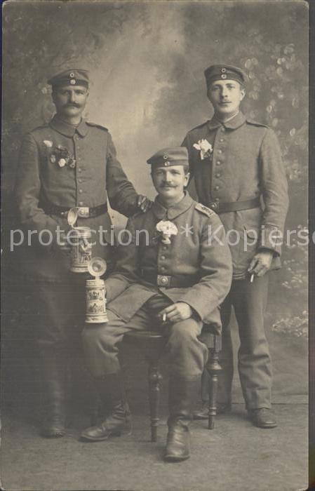 ERFURT  CITY Gruppenfoto Teetassen WK1 IR 94