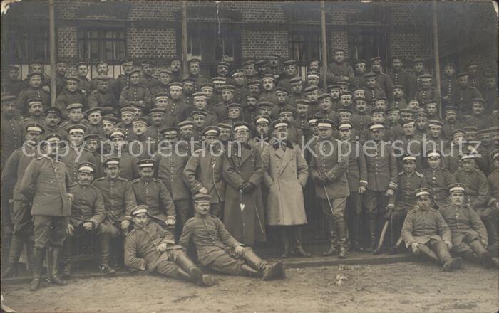 Militaria WK1 Gruppenfoto