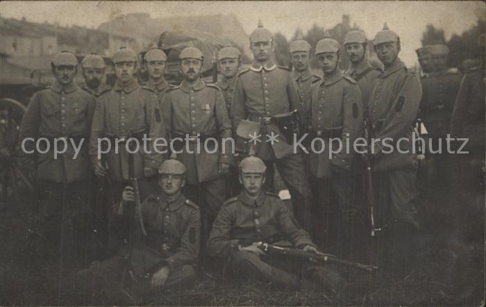 Militaria WK1 Gruppenfoto