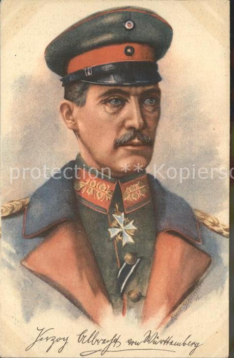 Adel Preussen Herzog albrecht Vom Württemberg