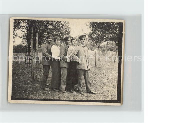 Militaria WK1 Gruppenfoto