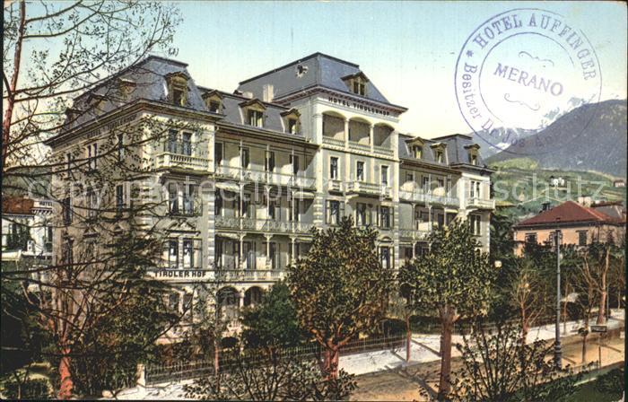 Merano Meran Hotel Auffinger