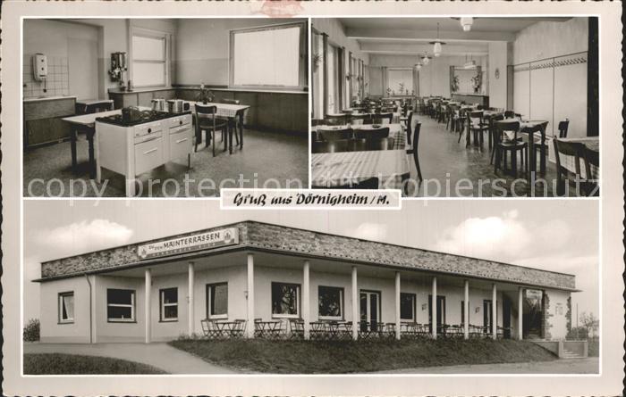 Doernigheim Gaststaette Mainterrassen Kueche Speisesaal