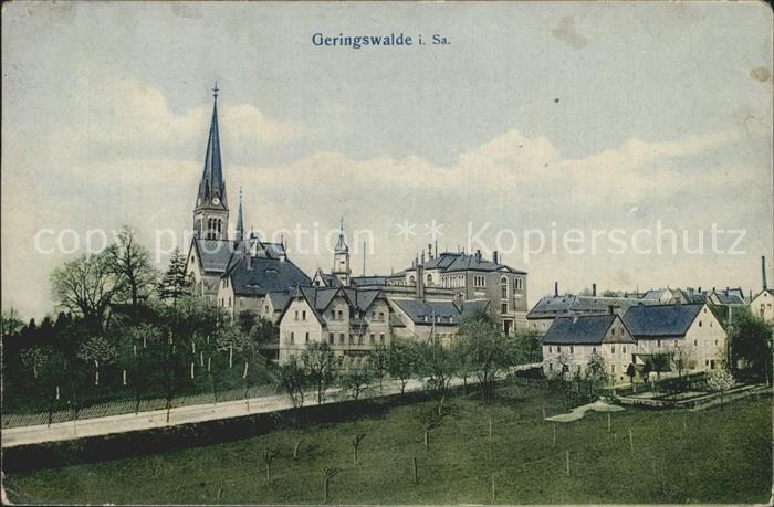 Geringswalde Teilansicht Kirche