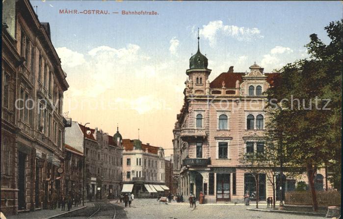Maehrisch-Ostrau Ostrava Bahnhofstrasse