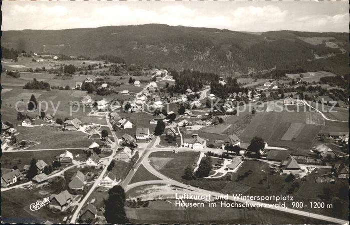 Haeusern Schwarzwald Fliegeraufnahme