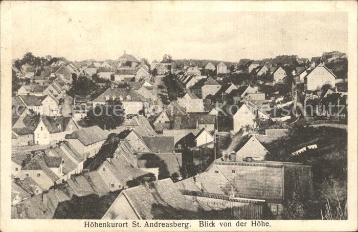 St Andreasberg Harz Stadtblick